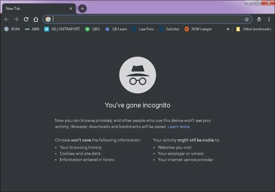 Incognito Browsers & You