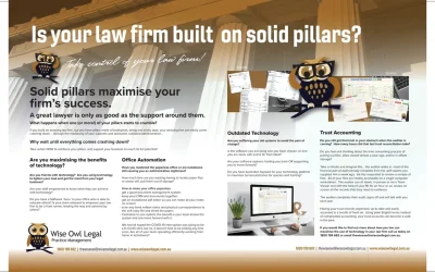 Is your law firm built on solid pillars?