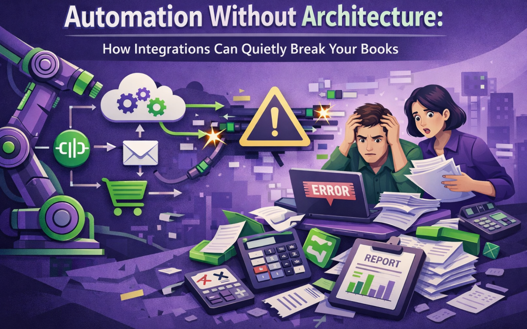 Automation Without Architecture: How Integrations Can Quietly Break Your Books